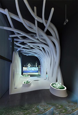 西安展廳設計裝修